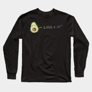 Avacado's Number Long Sleeve T-Shirt